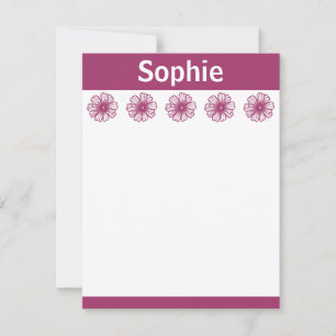 Thank You Card