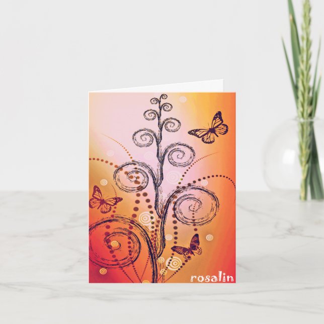 Thank you card (Front)