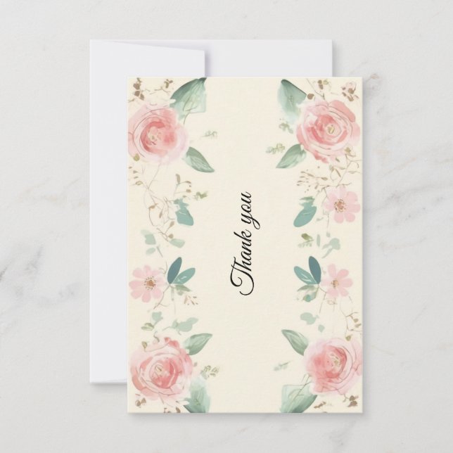 Thank You Card (Front)