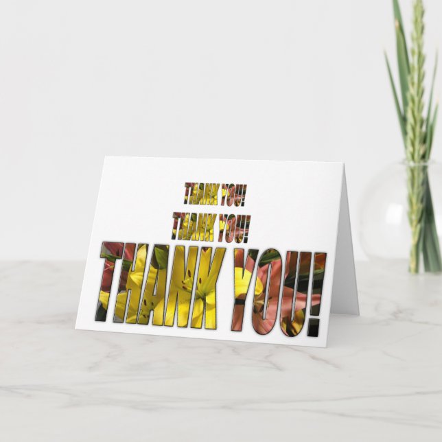 Thank You Card (Front)