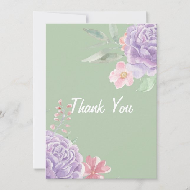 THANK YOU CARD (Front)