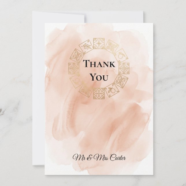 Thank You Card (Front)