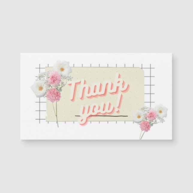 thank you card (Front)