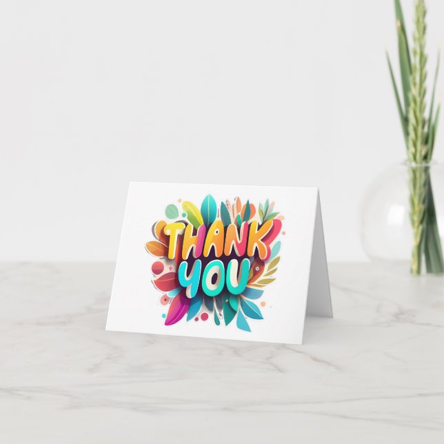 Thank You Card (Front)