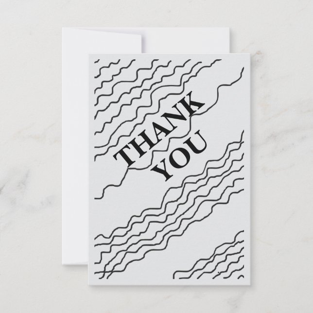 Thank you card (Front)