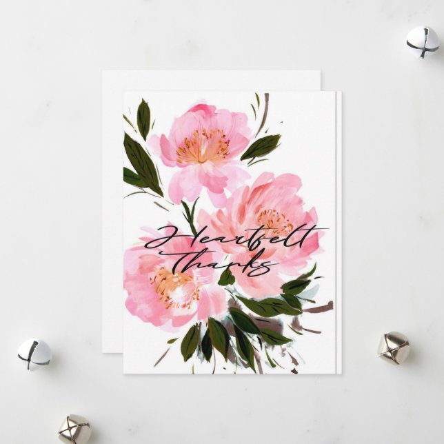 Thank you card (Front/Back In Situ)