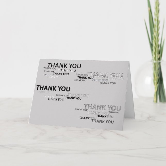 Thank you card (Front)