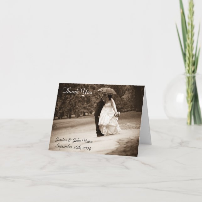 Thank you card (Front)