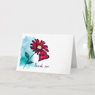 Thank you card