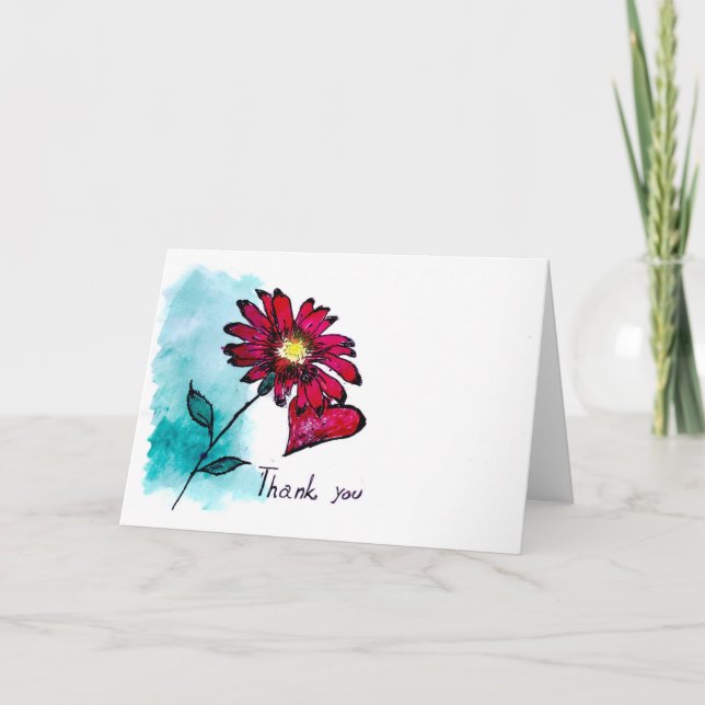 Thank you card (Front)