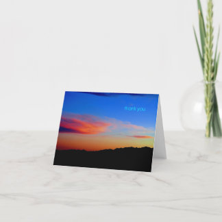 thank you card