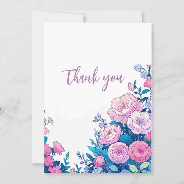 Thank you card (Front)