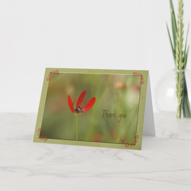 Thank you card (Front)