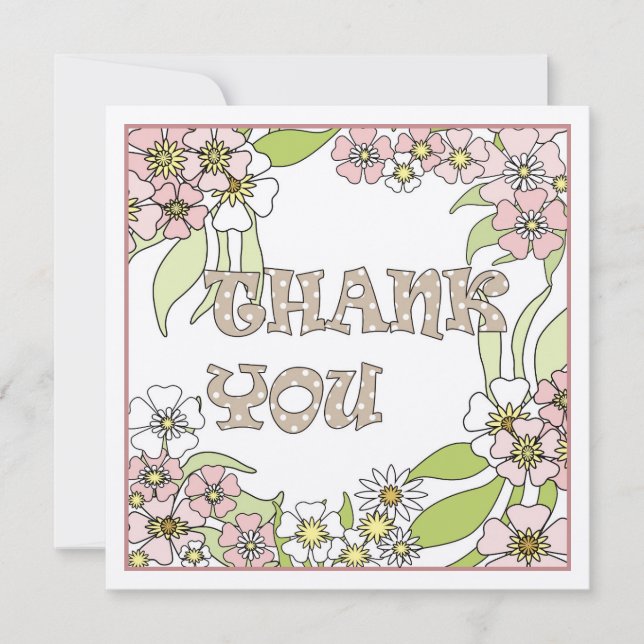 Thank you card (Front)