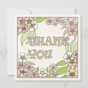 Thank you card