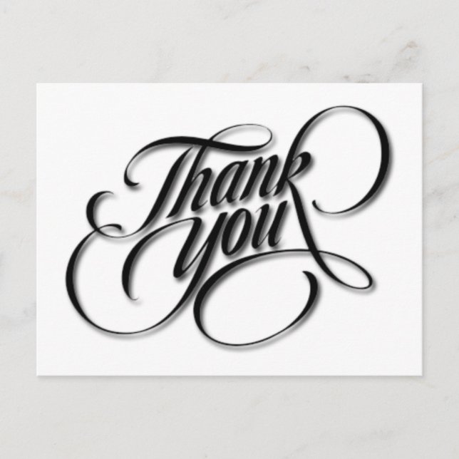thank you card (Front)