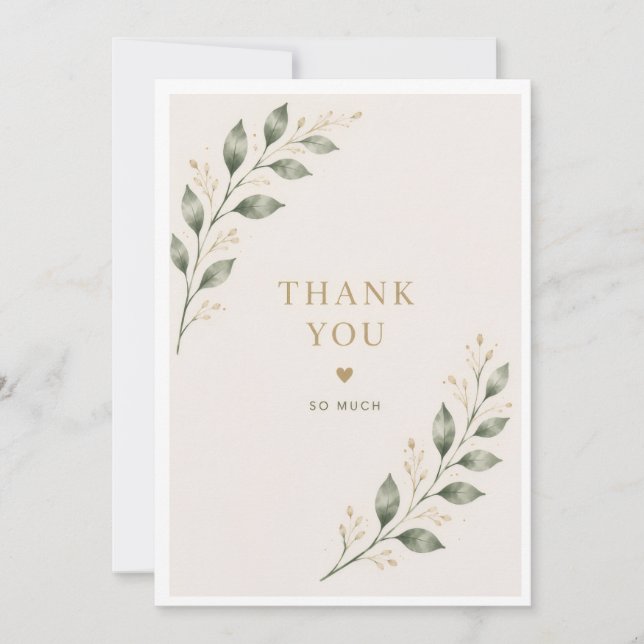 Thank You Card (Front)