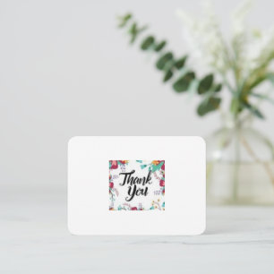 Thank You Card