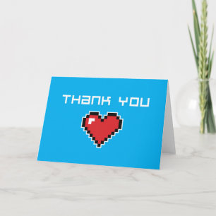 Thank You Card - 8Bit