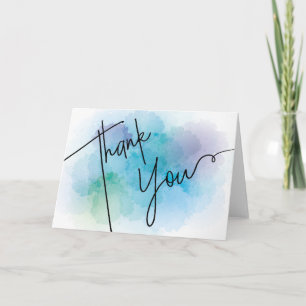 Thank You Card   Blank Inside
