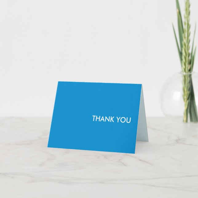 Thank you card--"blue dream" (Front)