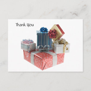Thank you Card Boxes of Gifts