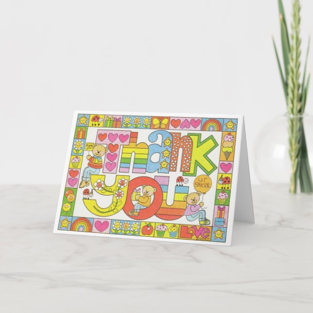 Thank You Card by Chris Davenport Dok (Front)