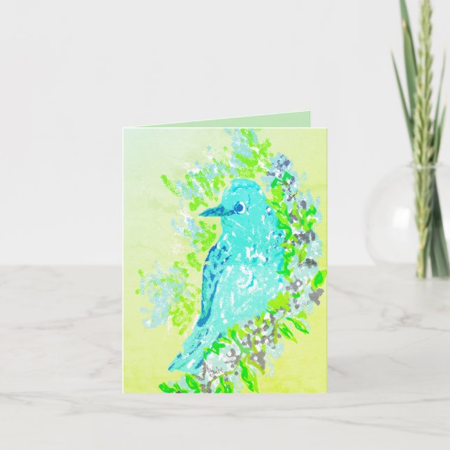 Thank You Card  : Canary (Front)