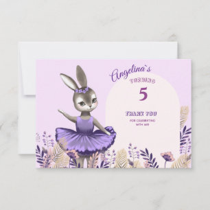 Thank you card.  card