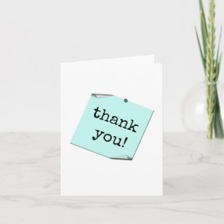 Thank You Card, Customer, Friends, Coworkers Card