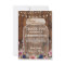Thank You Card Engagement Wedding Jar Floral