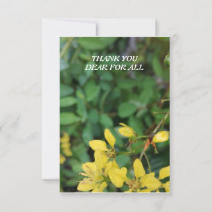 THANK YOU CARD FOR A DAUGHTER