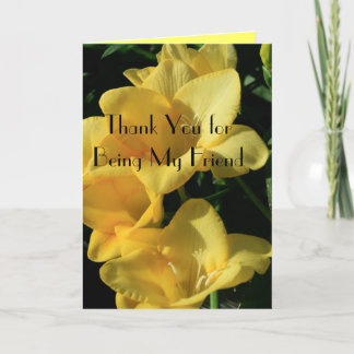 Thank You Card for a Friend