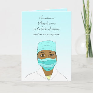 Thank you card for Nurse or Doctor