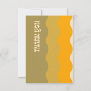 Thank You Card - Green