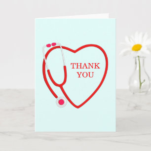 Thank You Card Healthcare Workers