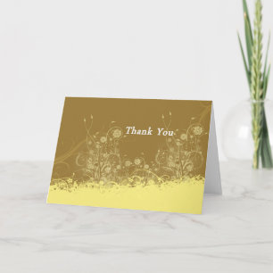 Thank you Card - inside text can be customised
