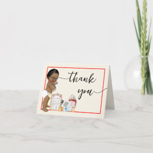 Thank You Card Little Doctor AA Baby Shower