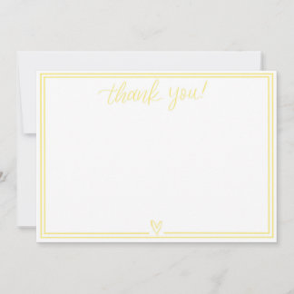 Thank You Card (Marigold)