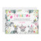 Thank You Card Party Animals Girl Safari Birthday