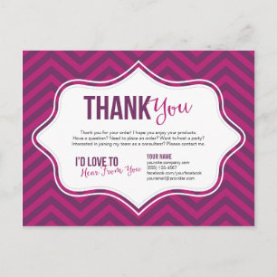 Thank You Card Postcards