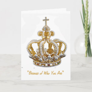 Thank You Card-Royalty Card