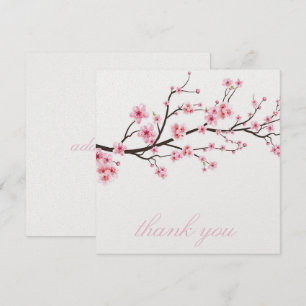 THANK YOU CARD : SAKURA CHERRY BLOSSOMS