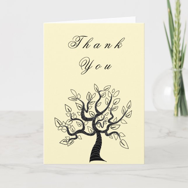 Thank You Card Tree Of Life (Front)