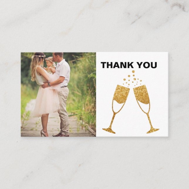 THANK YOU CARD WEDDING-CELEBRATION (Front)