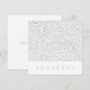 THANK YOU CARD : WILLIAM MORRIS : FLORAL DESIGN