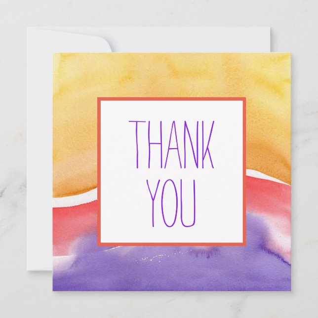Thank you cards (Front)