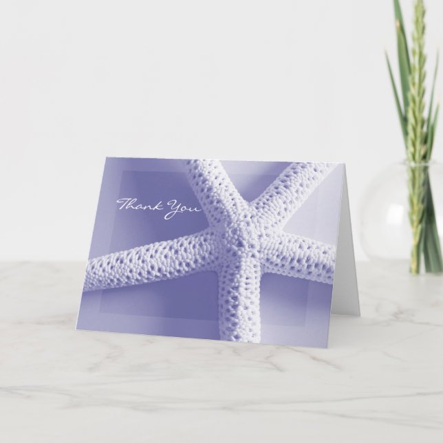 Thank You Cards Beach Theme (Front)