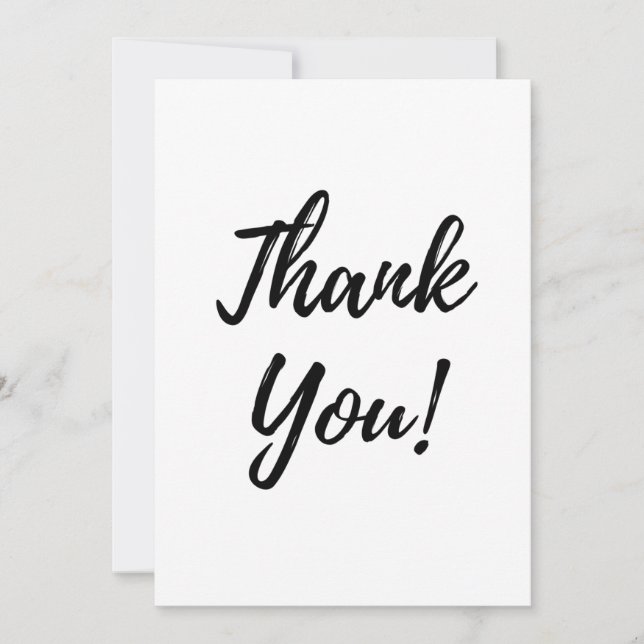 Thank You Cards - Blank Inside (Front)