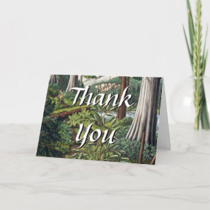 Thank You Cards Canadian Landscape Custom Cards